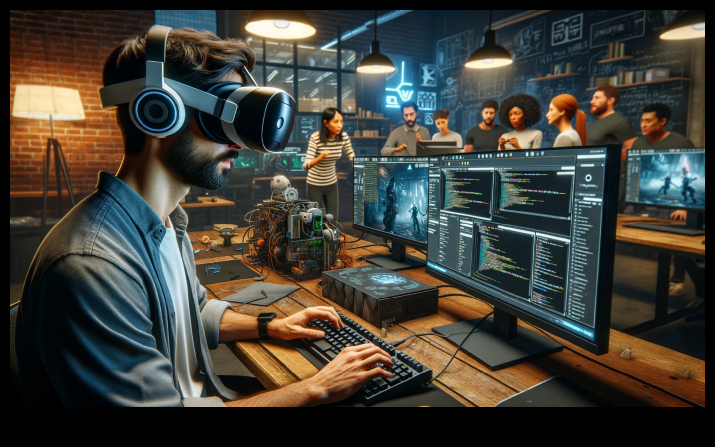 تفاعلات غامرة: استكشاف العوالم التي تركز على المستخدم في تصميم اللعبة