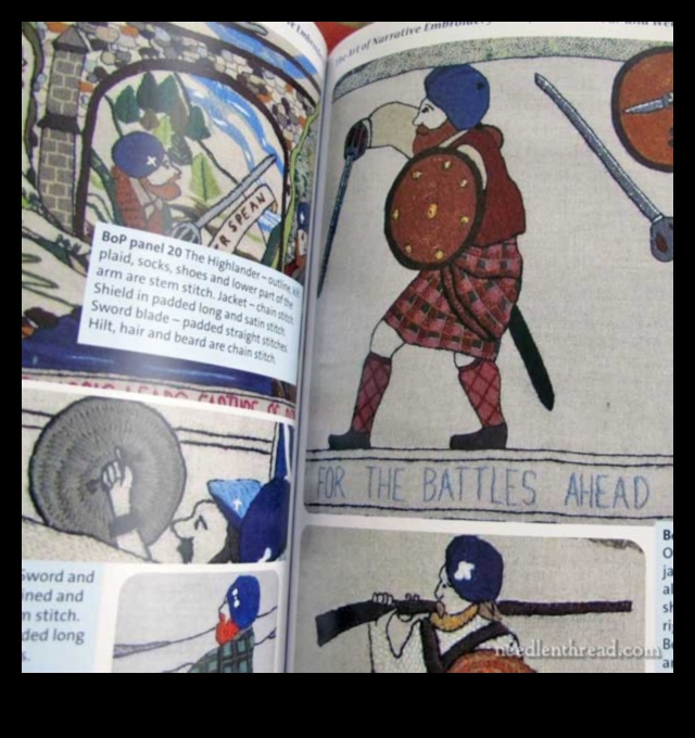 الروايات المطرزة: فن رواية القصص في منسوجات العصور الوسطى