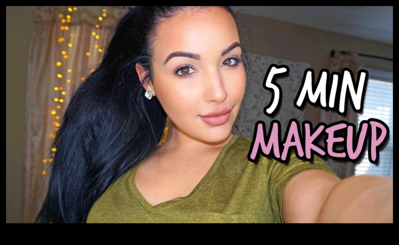 المساحيق الموفرة للوقت: نصائح للتطبيق السريع للصباح المزدحم