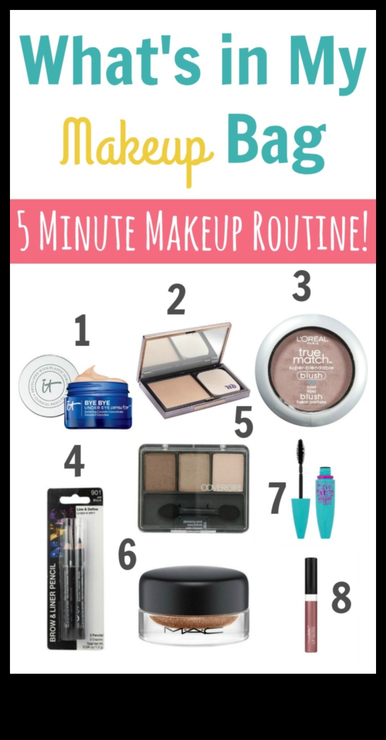 المساحيق الموفرة للوقت: نصائح للتطبيق السريع للصباح المزدحم