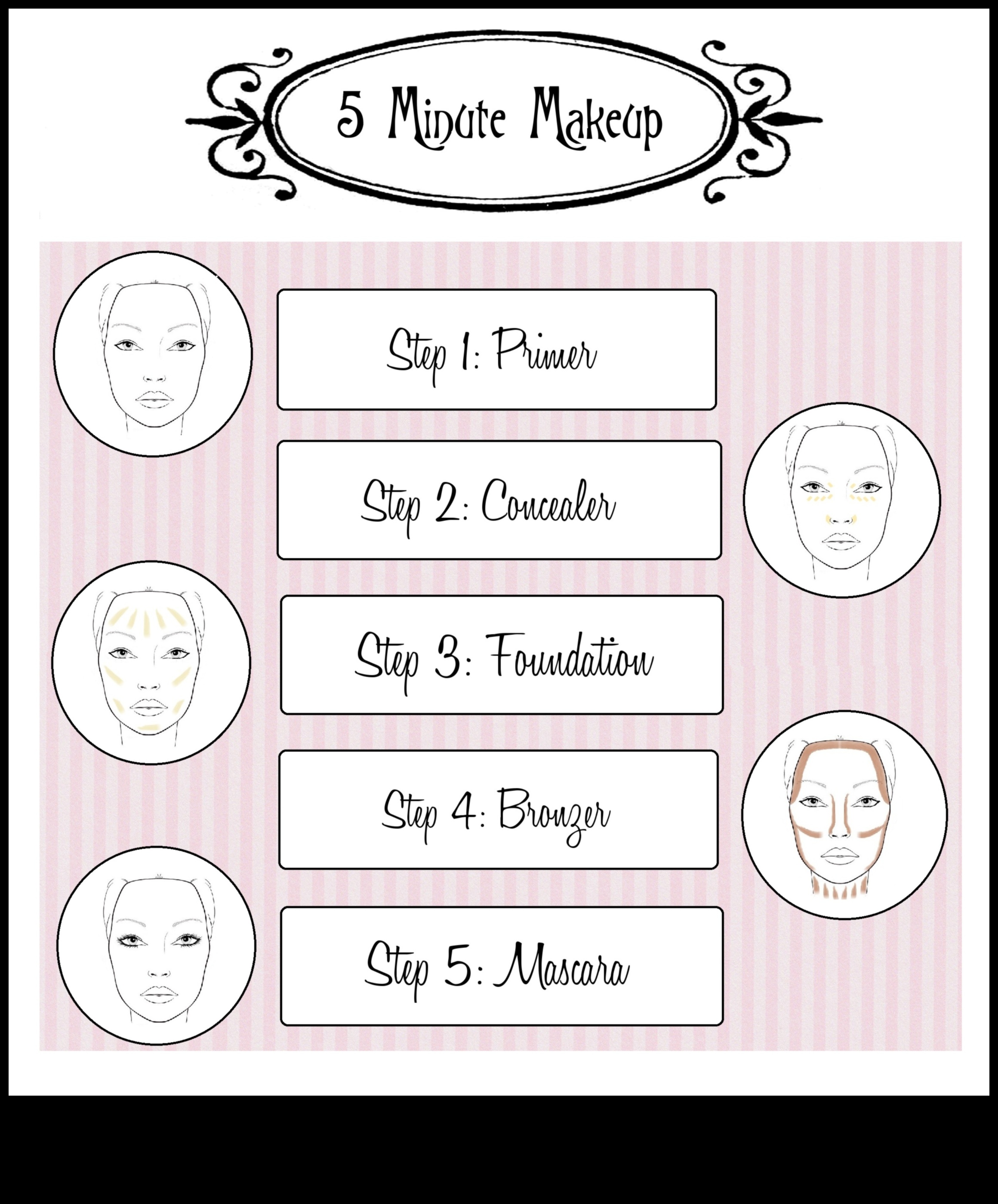 المساحيق الموفرة للوقت: نصائح للتطبيق السريع للصباح المزدحم