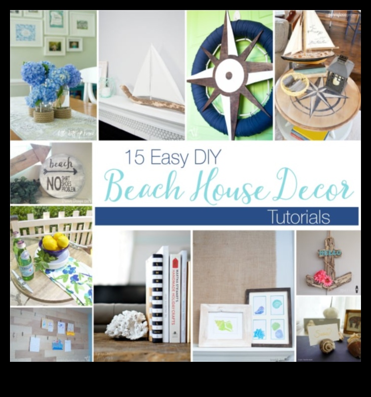 صياغة المشاعر الساحلية: مشاريع DIY لأجواء صيفية