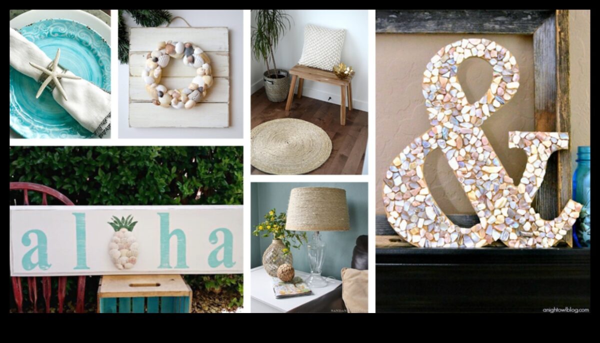 صياغة المشاعر الساحلية: مشاريع DIY لأجواء صيفية